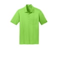 thumbnail image 5 of Port Authority Silk Touch Performance Pocket Polo-2XL (Lime), 5 of 6