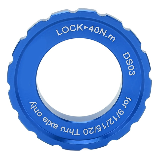 Centerlock Lockring, High Strength Universal Durable Rust Resistant Anti Deformation Centerlock Cover For Mountain Bike Multicolor,Black,Red,Blue,Gold