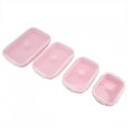thumbnail image 4 of Portable Silicone Lunch Box Set Bento Box Folding Microwave Lunchbox Food Container, 4 of 7