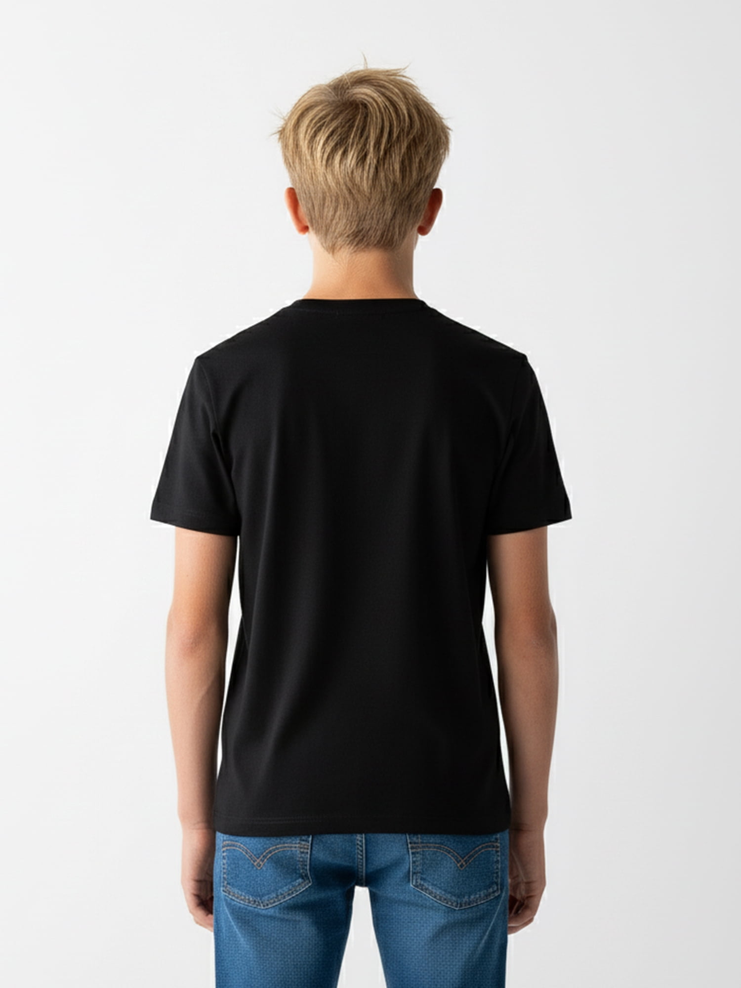 K-Pop Demon Hunters Boys' Graphic 2-Piece Set T-Shirts, Platinum Silver and Charcoal Dust, Sizes 4-18