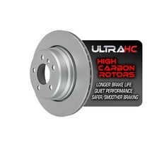 UltraHC Coated High Carbon Brake Rotor, Rear UR002054, BMW X5 2006-2002