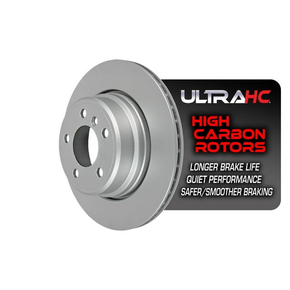 UltraHC Coated High Carbon Brake Rotor, Rear UR002054, BMW X5 2006-2002