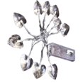 thumbnail image 2 of Cadena de luces LED Corazón Amor Cristal centelleante Luces de hadas Habitación Decoración al aire libre Fiesta de bodas de Navidad Noticed JR0893-04, 2 of 7