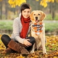 thumbnail image 3 of Thanksgiving Dog Bandana Fall Autumn Pet Bandana Reversible Triangle Bibs Scarf Accessories for Large and Extra Large Dogs Pets (X-Large, Thanksgiving), 3 of 6