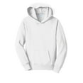 thumbnail image 5 of Port & Company Youth Fan Favorite Fleece Pullover Hooded Sweatshirt-L (White), 5 of 6