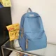thumbnail image 5 of Mochila de nailon ligera y moderna de color sólido versátil de gran venta 2024, nueva mochila escolar informal de alta capacidad, 5 of 5