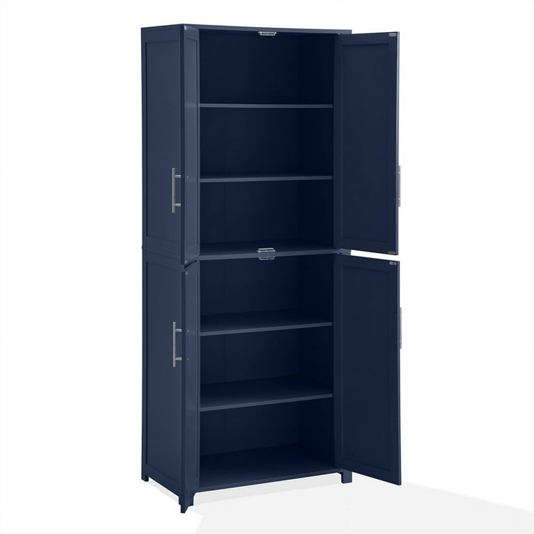 Crosley Furniture Savannah Traditional Wood Kitchen Storage Pantry