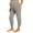 Light grey, variant on Women Pregnant Women High Waist Support Side Pocket Bunched feet Exercise Yoga Pants