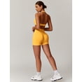 thumbnail image 6 of IDOPIP Workout Sets for Women 2 Piece Seamless Halter Sports Bra Top High Waisted Scrunch Butt Impact Shorts Gym Yoga Activewear Outfits, 6 of 6
