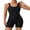 Full Black, variant on Sociala Women Boyleg One Piece Swimsuit Racerback Athletic Training Bathing Suit