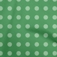 thumbnail image 1 of oneOone Cotton Cambric Green Fabric Polka Dot Fabric For Sewing Printed Craft Fabric By The Yard 42 Inch Wide, 1 of 4