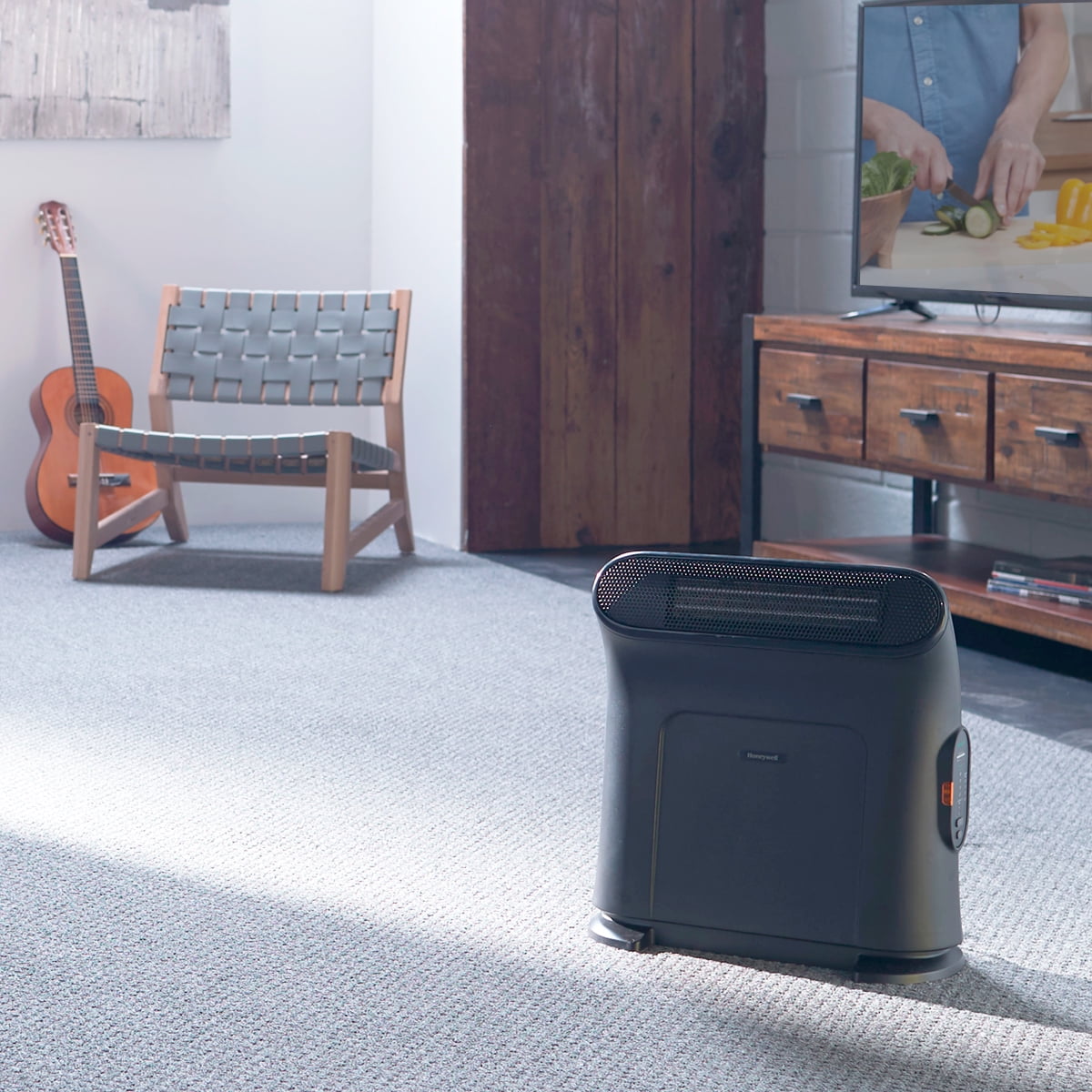 Honeywell Thermawave Electric Heater, Black, HCE860BWM - Walmart.com