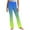 Green, variant on Yghzkop Girls Yoga Straight Pants High Waist Stretchy Leggings with Side Pockets Soft Ribbed Knit Fabric Everyday Wear