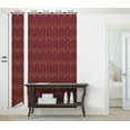 thumbnail image 5 of Ambesonne Art Deco Peel & Stick Wallpaper for Home, Burgundy Vintage Motif, 13"x100", Burgundy and Sand Brown, 5 of 5
