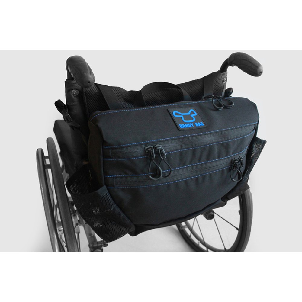 Handy Bag Static Wheelchair Backpack, Blue