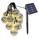 thumbnail image 1 of Strand Lights 10 Led Lámpara De Patio Con Energía Solar Linterna Plateada Decoración De Fiesta Suministros De Vacaciones Accesorio De Jardín Para Interiores Y Exteriores Sweethay HA017485-00, 1 of 6