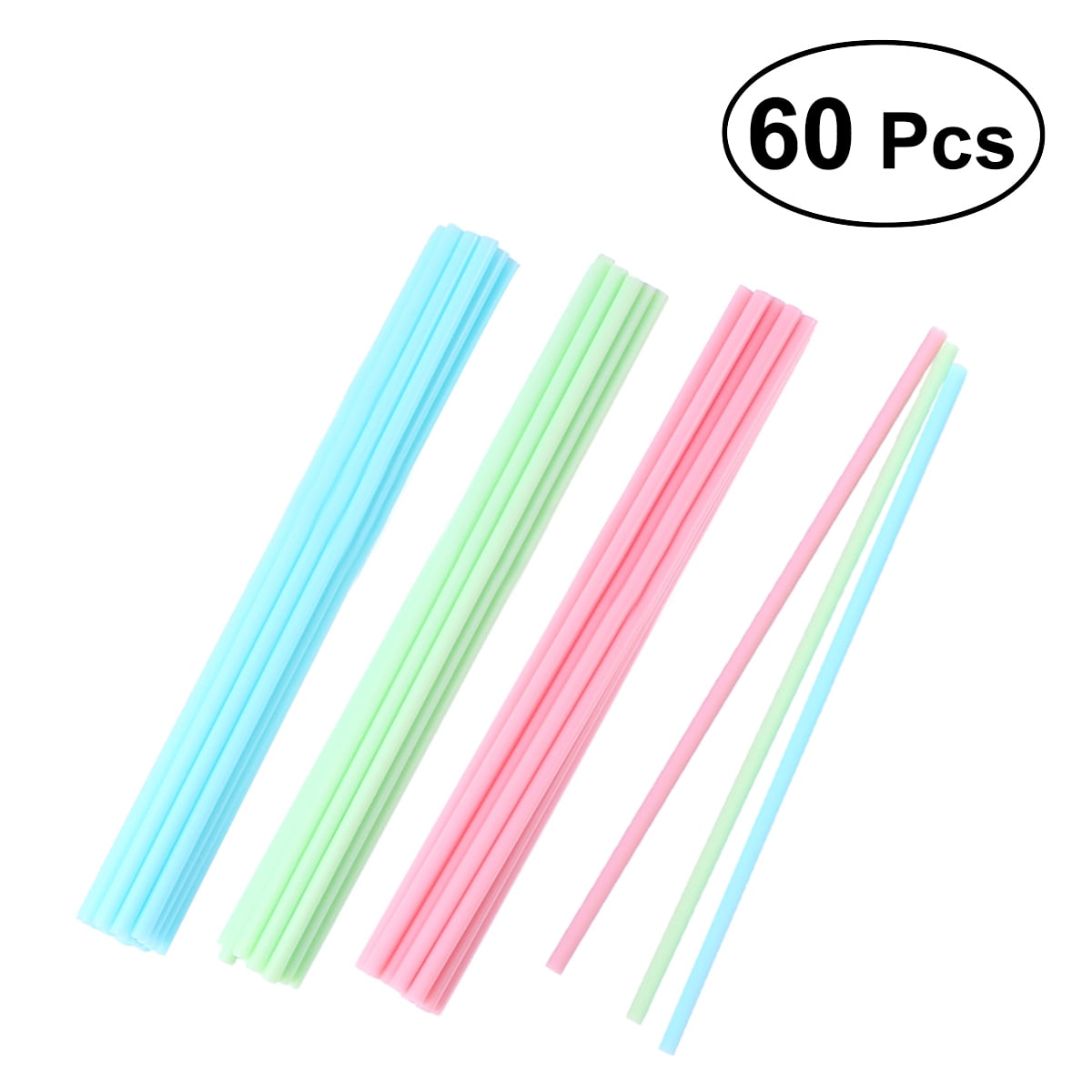 pastel colours plastic stems Lollipops 15 cm 25 Cake Pop Sticks Cake Pops