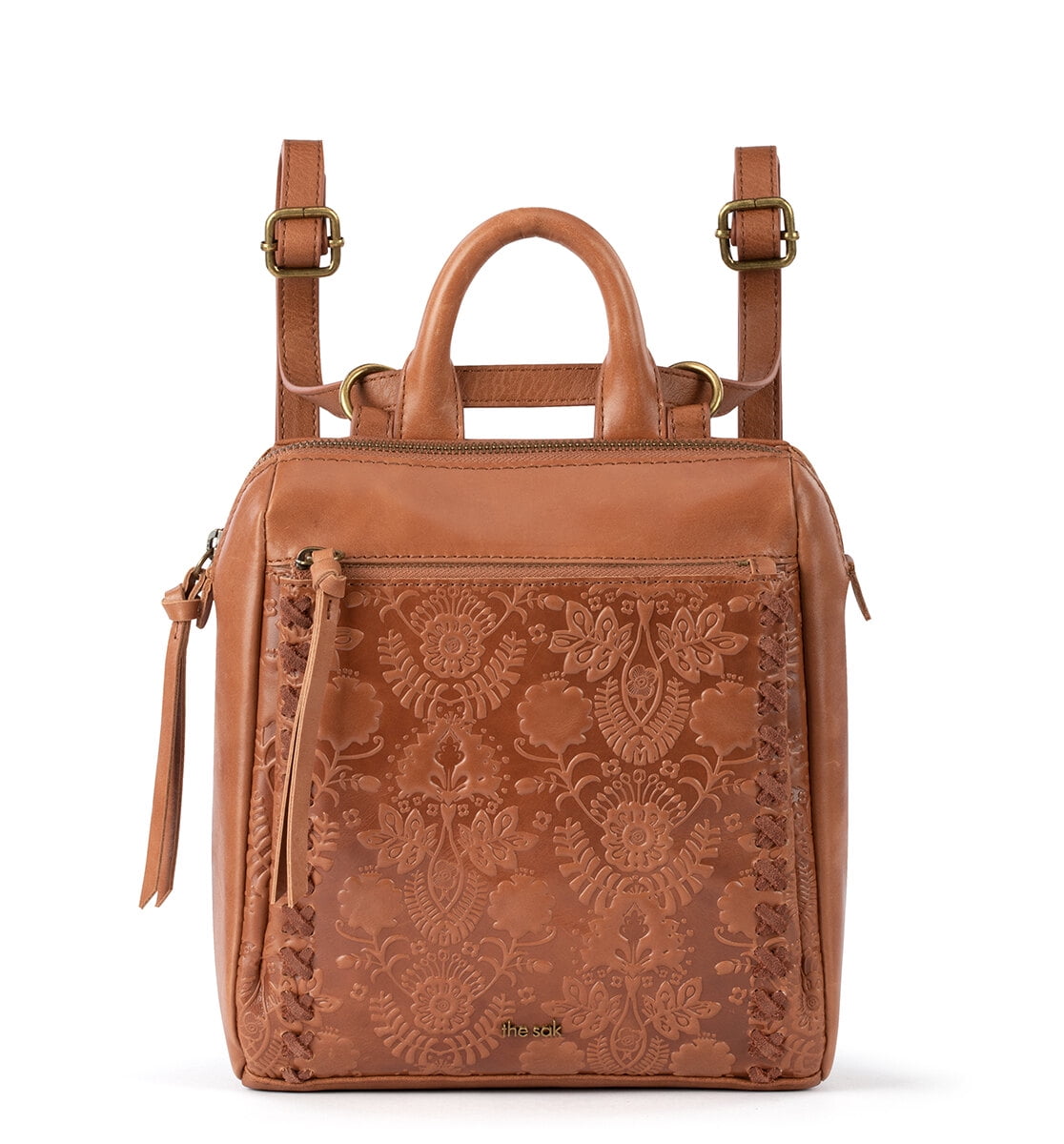 The Sak Loyola Leather Convertible Mini Backpack Leather Walmart