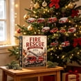 thumbnail image 4 of Fire Rescue Advent Calendar, 24-Day Christmas Advent Calendar with Fire Truck and Rescue Vehicle Designs, Daily Holiday Countdown Surprise Gift for Fire Truck Fans and Vehicle Lovers (F), 4 of 7