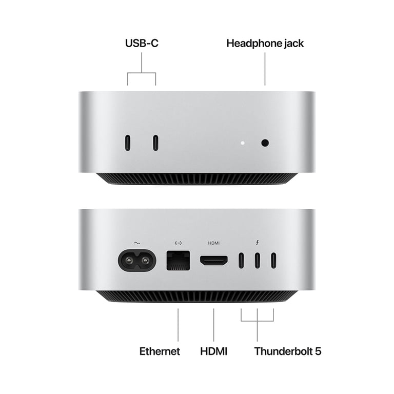 Open Box) Apple Mac mini Desktop M4 Pro Chip 24GB RAM 512GB SSD