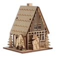 thumbnail image 1 of Rompecabezas de 3D Chimenea Casa Chalets - Decoración para hogar Construcción de s Juguete de Modelado Educativo Fá Baoblaze Rompecabezas de madera 3D juguete, 1 of 8