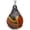 Fireball Orange, variant on Aqua Training Bag 15" Fitness 75 lb. Punching Bag - Bad Boy Blue