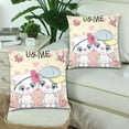 thumbnail image 2 of MKHERT Cute Kittens Throw Pillowcase Pillow Cover Cushion Couver 18x18 inch, Set of 2, 2 of 3