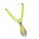 thumbnail image 1 of Elegante Borla Choker Bohemio Colgante Collar Suéter Collares Mujeres Suéter Accesorios De Ropa Amarillo claro, 1 of 8