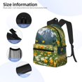 thumbnail image 4 of Fotbe Mountain Daisy Meadow Lightweight Casual Laptop Backpack for Men and Women, Daily use Waterproof backpack, Backpack for College, 4 of 7