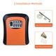 thumbnail image 3 of Caja de seguridad para almacenamiento de llaves Montaje en pared Aleación de aluminio Combinación de Meterk Gris, 3 of 7