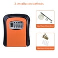 Key Storage Lock Box Wall Mount Aluminum Alloy 4 Digit Combination key-storage-lock-box-wall-mount-aluminum-alloy-4-digit-combination