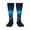 1 Black, variant on Planet Earth Print Compression Socks for Both Men And Women for Running, Travel, Flight, Nurse