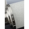 thumbnail image 3 of Progress Lighting Alexa 1-Light Bath Sconce, Brushed Nickel, White Linen Glass Shade, 3 of 4
