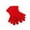 Red, variant on Women's Winter Touchscreen Gloves with Solid Color Splice Design for Cold Weather and Daily Use
