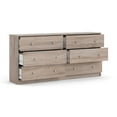 thumbnail image 6 of Studio 6 Drawer Double Dresser, Truffle Oak, 6 of 13