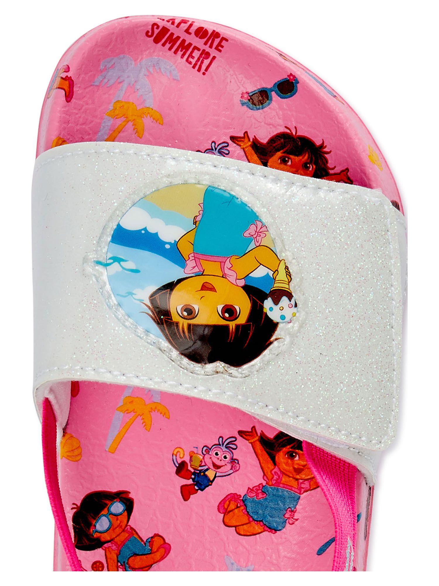 Dora the Explorer Toddler Girls' Beach Slide Sandals - image 4 of 6