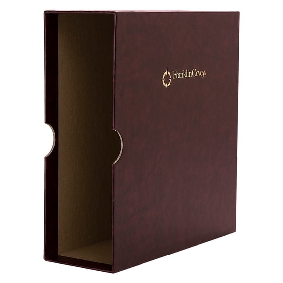 FranklinCovey Storage Sleeve (Classic Size, Burgundy)