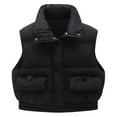 thumbnail image 3 of Girls Puffer Vest Sleeveless Lightweight Outerwear Jackets & Vests Teen Boys' Outerwear Vests Girls Clothes 15-16 Years, 3 of 3