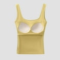 thumbnail image 5 of Posijego Women's Ribbed Tank Tops Running Workout Camisole Tops Built in Bra Athletic Yoga Tanks Shirt, 5 of 5