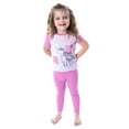 thumbnail image 7 of Peppa Pig Toddler Girls Pajamas Princess Peppa On Unicorn 4 Piece Sleepwear Pajama Set, 7 of 7