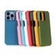 thumbnail image 4 of Funda de piel con grano de lichi para iPhone 16, 14, 15, 13, 11, 12 Pro Max, 13 Mini, XR, X, XS Max, 14 Plus, carcasa trasera, 4 of 5