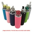 thumbnail image 3 of Neoprene Water Bottle Sleeve 12 oz - 18 oz Bottle Cozy Insulated Glass Water Bottle Cover (Multi-Color) ，Carry Strap Anti-Slip Water Bottle Cover, 3 of 4