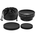 thumbnail image 2 of Camera Lens, High Transmittance Alloy+Optical Glass Wide Angle Lens  for 43MM Filter Aperture Lens, 2 of 7