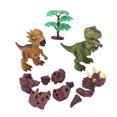 thumbnail image 4 of Juego de juguetes de ensamblaje de dinosaurios, pies de cabeza flexibles para desarrollar la capacidad manual, juguetes educativos DIY para niños, 4 of 5