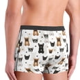 thumbnail image 4 of Mens Underwear, Cute French Bulldog_D Sexy Mens Underwear Boxer Briefs, Breathable Boxer Briefs for Men, 4 of 5