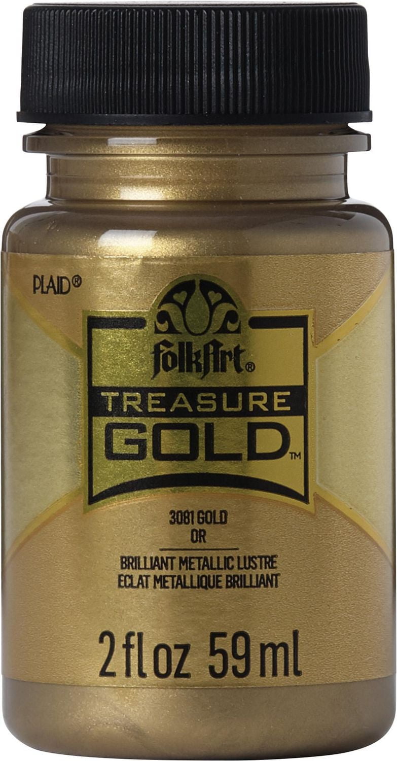 FolkArt Treasure Gold Acrylic Paint, Gold