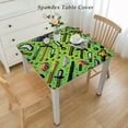 thumbnail image 2 of BANET Green Tablecloths for Kids Picnic Table Cover Video Game Themed Party Supplies Rectangle Table Decor White, 2 of 7