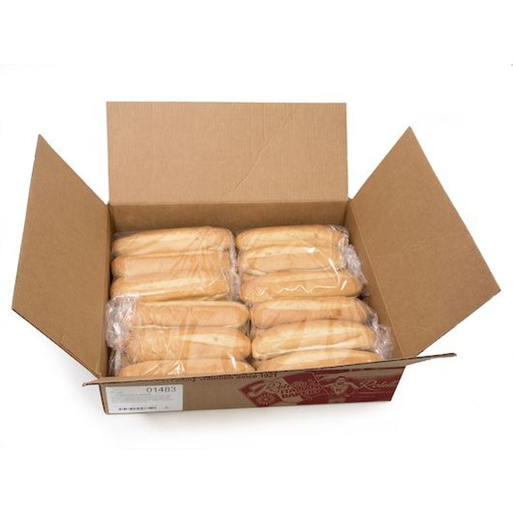 Rotellas Italian Bakery 11.75 inch Philly Hoagie - 6 count per pack -- 4 packs per case