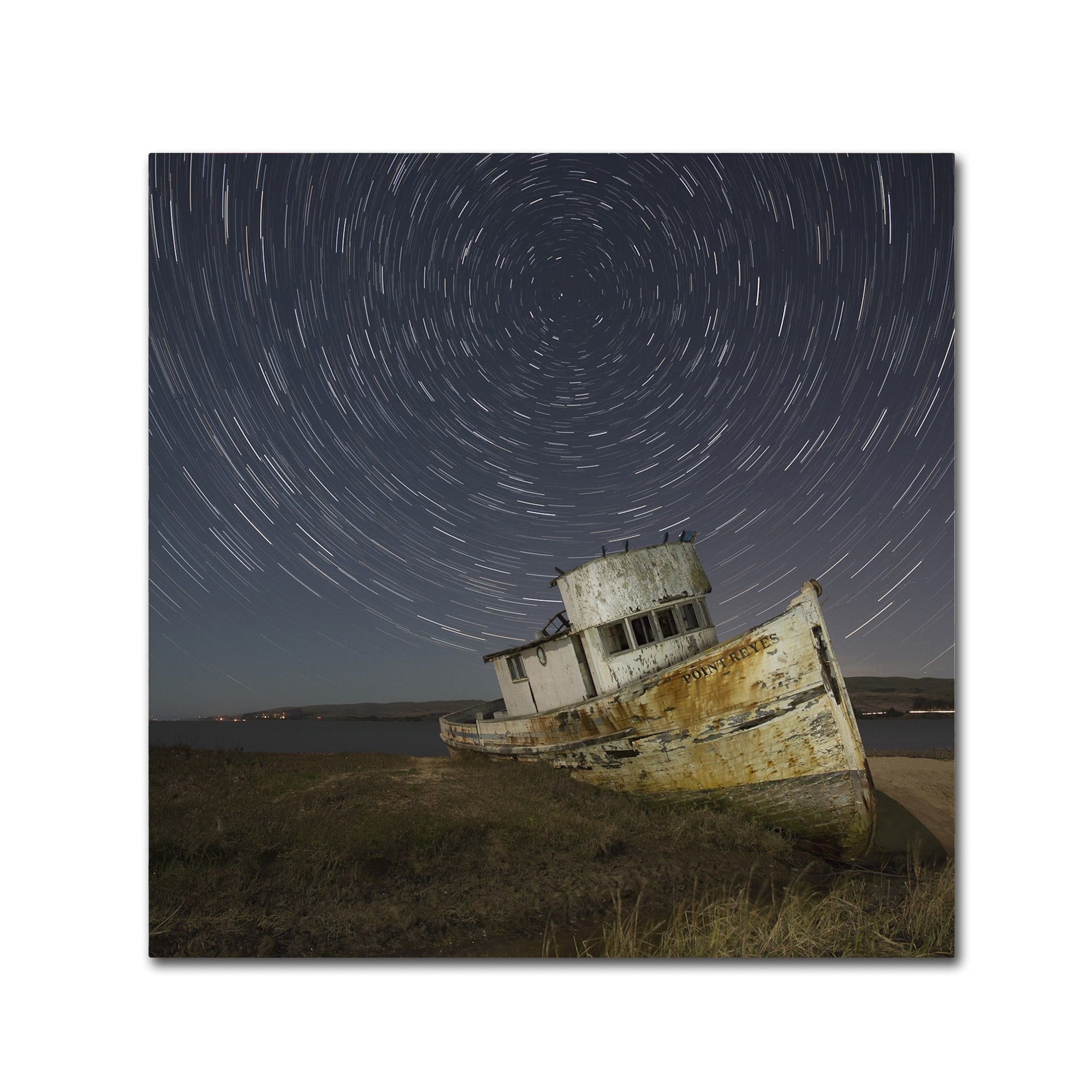 Trademark Fine Art "Point Reyes I" Canvas Art by Moises Levy