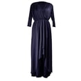 thumbnail image 3 of Maxi Vestido Largo De Fiesta Elegante Sexi Talla Extra Plus Dara Baby  Vest029, 3 of 9